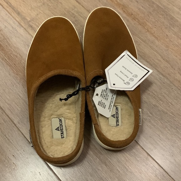 STAHEEKUM Suede Cami Mule- Women’s Size 7- NWT - Picture 2 of 12